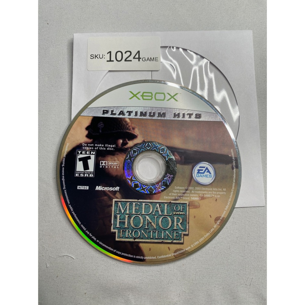 Medal of Honor Frontline Xbox